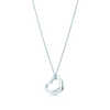 Подвеска Elsa Peretti™ Open Heart, стерлинговое серебро, с бриллиантами. | Tiffany & Co.