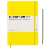 Книга для записей MEDIUM A5, лимонный, 249стр., НЕЛИНОВАННЫЙ. Leuchtturm1917