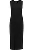 lna arrow stretch-jersey midi dress