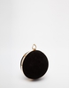 Reiss Suede Sphere Bag