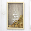 Копилка для винных пробок 'Wine' / Keep Calm (L)