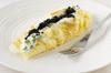 Décadent Omelette Duck Egg avec la crème sure