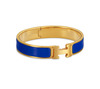 Clic H Hermes narrow bracelet in enamel