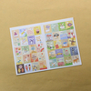 Paper Folding Stamp Sticker