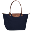 longchamp navy LE PLIAGE LARGE TOTE BAG