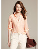 персиковая блузка