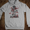 Толстовка Keep Calm and Kill Zombies!!! *___*