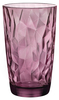 Набор стаканов Bormioli Rocco "Diamond Rock Purple", 470 мл