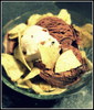 ice cream and chips