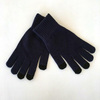 Дизайнерские перчатки для сенсорных экранов синие однотонные