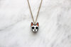 Mori Skull Cat Necklace