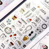 Stickers Diary Everyday Things