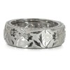 Azhar Bassorilievo Silver and Zircon Men's Ring