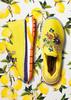 D&G yellow slippers