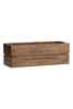 Прямоугольный деревянный ящик
