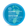 the body shop peppermint intensive foot scrub