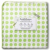 SWADDLE DESIGNS Inc. США пеленка фланель Organic Receiving Blanket Kiwi Dot/Heart K