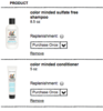 Bumble and Bumble shampoo and hair conditioner