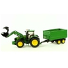 Трактор BRUDER 03-055 John Deere 7930 с погрузчиком и прицепом