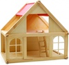 деревянный кукольный дом
