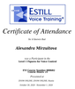 Estill Voice Training II уровень