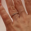 Ring rose gold with brilliants