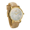 GOLD PEARL LEATHER mwmt watch