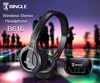 100% High Quality Bingle B616 Computer TV Earphone Multifunction Wireless Headset Headphone with FM Radio for MP3 PC TV Audio-in
