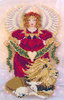 Brooke's Books Spirit of Christmas Angel Ornament Cross Stitch Chart Only