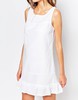 Blanc A-line Dress