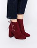 ENIGMA Lace Up Ankle Boots