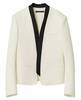Beige Blazer with contrast edging