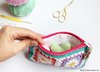 Маленькая сумочка/косметичка для ниток и вязания