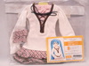 Visuadoll (visualization Doll) clothes \" ruffle mini skirt ・ ice blue ""Obitsu body 50 corresponding