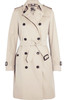 BURBERRY LONDON The Kensington Long cotton-gabardine trench coat