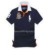 Ralph Lauren Mens Classic-Fit Big Pony Polo Royal Shirt