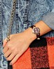 Vivienne Westwood Time Machine Purple Croc Watch VV092BRBR