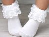 Белые кружевные носочки