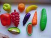 набор пластиковых фруктов/овощей/продуктов