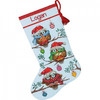 70-08951 Dimensions Holiday Hooties Stocking Сапожок Рождественские совы