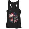 boba fett floral tank top &lt;3