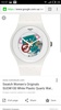 Swatch Women's Originals SUOW100 White Plastic Quartz Watch with White Dial