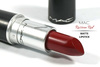 M.A.C. lipstick Russian Red