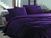 Комплект темно-фиолетового постельного белья