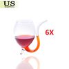6x 300ml Built in Drinking Tube Straw 300ml Vampire Devil Red Wine Glass Cup Mug | eBay