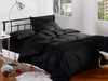 черное постельное белье