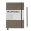 Leuchtturm Medium Hardcover Squared Taupe