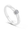белое керамическое кольцо