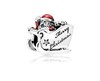 Sleighing Santa Charm