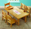 Обеденный стол с 5-ю стульями Sylvanian Families
